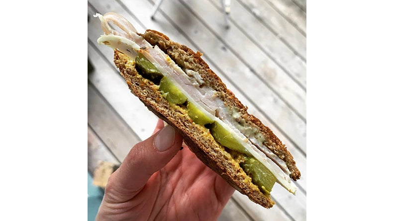 Turkey & Dill Pickle Sandwich Turkey & Dill Pickle Sandwich